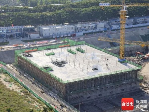 Main Structure of Zone 9 Completed at Sanya's First Fully Underground Sewage Treatment Plant